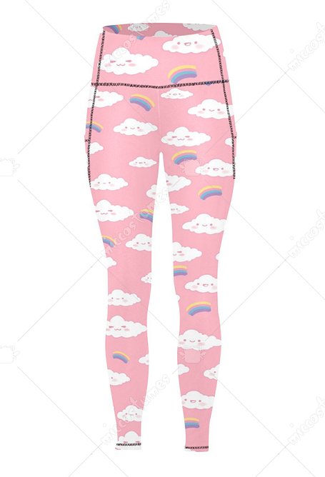 Halloween Damen Leggings Yoga Hosen Sportswear