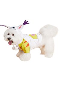 Gatomon Haustier Kostüm Hund Kawaii Sweatshirt mit Kapuzen Kostüm