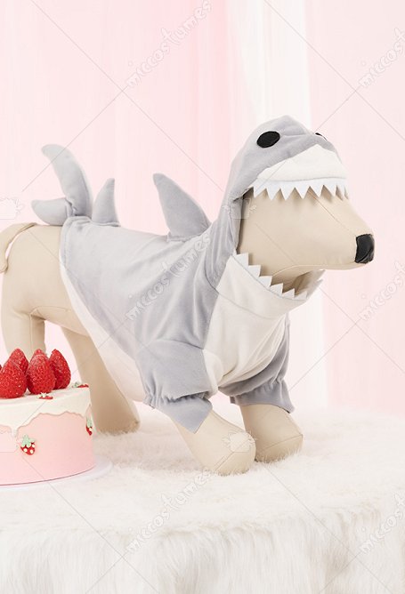 Costume de Cosplay pour Pet Chien et Chat Kawaii en Forme de Requin
