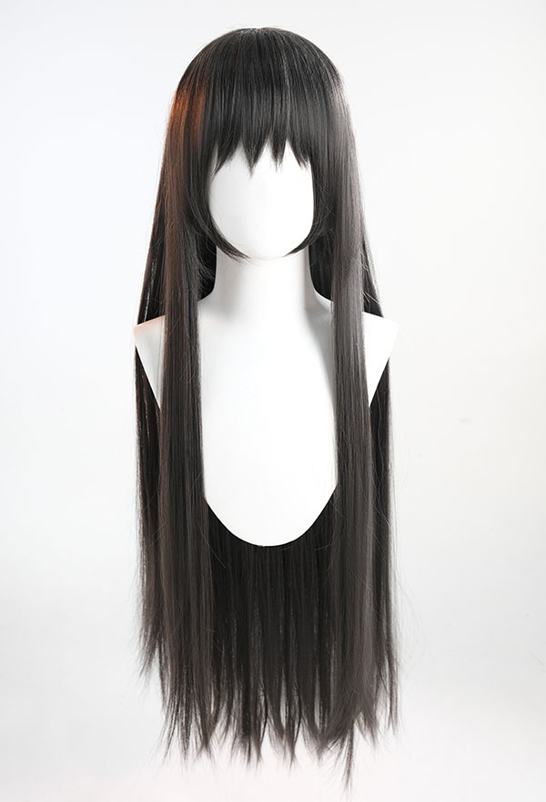 Puella Magi Madoka Magica Akemi Homura Cosplay Wig