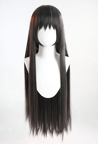 Puella Magi Madoka Magica Akemi Homura Cosplay Perruque