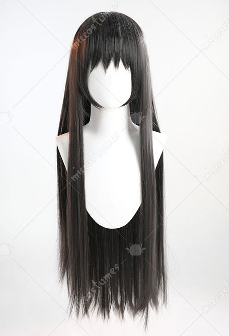 Puella Magi Madoka Magi Homura Akemi Cosplay Perücken