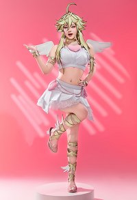 Panty & Stocking with Garterbelt Panty Cosplay Costume