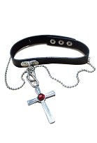 Rosario + Vampire Moka Akashiya Cosplay Cross Necklace