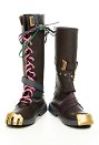 Botas largas de cuero para cosplay de Arcane LOL Jinx