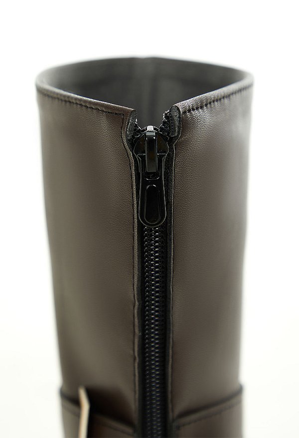 Botas largas de cuero para cosplay de Arcane LOL Jinx