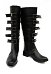 Alice: Madness Returns Alice Zapatos de Cosplay Botas Largas de Cuero Negras