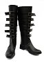 Alice Madness Returns Alice Cosplay Schuhe Schuhe Schwarze lange Lederstiefel