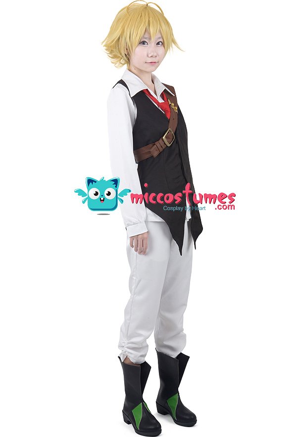 The Seven Sins Meliodas Cosplay Costume