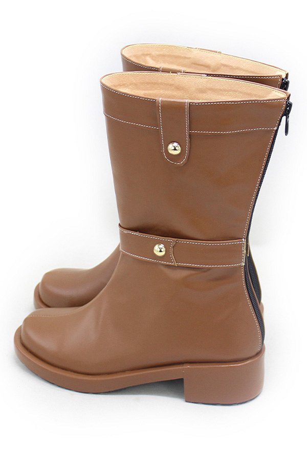 Friren Cosplay Zapatos: Botas marrones Friren Cosplay Zapatos: Botas marrones