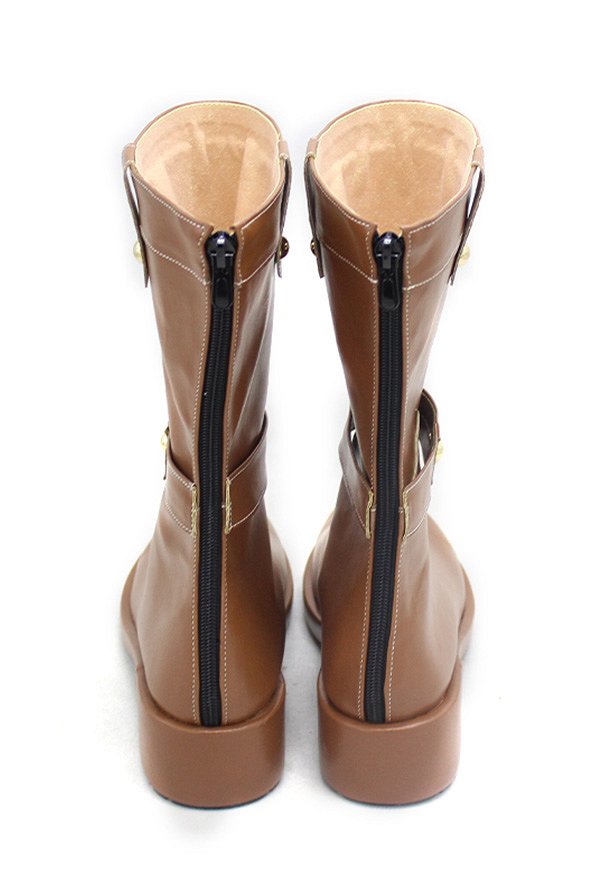 Friren Cosplay Zapatos: Botas marrones Friren Cosplay Zapatos: Botas marrones