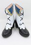 Genshin Impact Barbara Pegg Cosplay Shoes White Black Boots