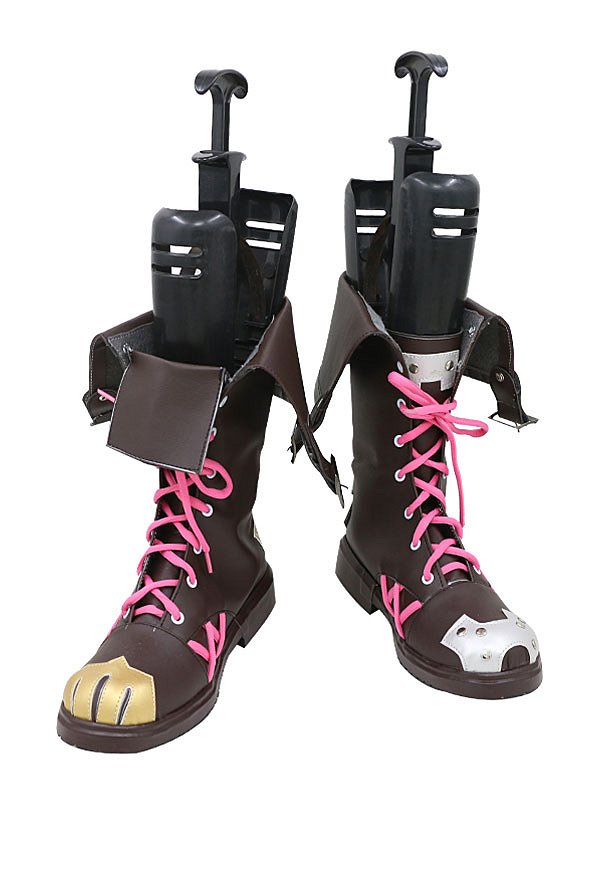 LOL Arcane Jinx Cosplay Botas con Cordones