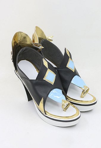 Genshin Impact Chaussures de Cosplay Shenhe Shoes Talons Hauts