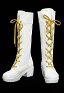 K-Pop: Kpop Killer  Cosplay Schuhe weiße lange Schnürstiefel