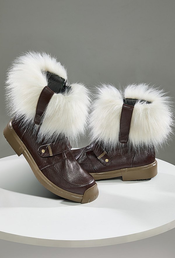 Rival Niñas Ardilla Chica Cosplay Zapatos Botas Marrón Oscuro Rival Niñas Ardilla Chica Cosplay Zapatos Botas Marrón Oscuro