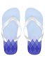 Ganyu Derivative Flip Flops Gradient Diamond Printed Sandals for Swimming Bathing