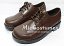 Square Toe Front Tie PU Chaussures d'École Japonaises