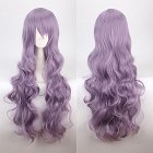 Anime Farbig Hitzebeständiges 80CM Lange Lockige Cosplay Perücke Anime Farbig Hitzebeständiges 80CM Lange Lockige Cosplay Perücke