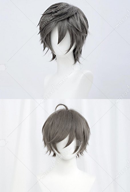 Vielen Farben Perücke Kurz Haar Cosplay Perücke 30cm