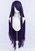 Doki Doki Literature Club Yuri Cosplay Wig Long Straight Dark Purple Wig