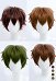 Universal Anime Game Cosplay Wig Brown Series Reverse Short Hair Wig