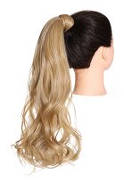 Cosplay Perücke Haarteil Blond Gelockt Pferdeschwanz Haarverlängerung Cosplay Perücke Haarteil Blond Gelockt Pferdeschwanz Haarverlängerung
