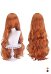 Anime Juego Peluca Cosplay Universal Serie Marrón 80cm Peluca Larga Rizada