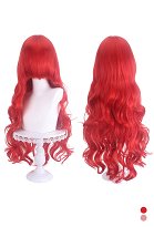 Anime Juego Peluca Cosplay Universal Serie Rojo 80cm Peluca Larga Rizada Anime Juego Peluca Cosplay Universal Serie Rojo 80cm Peluca Larga Rizada