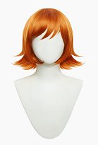 Taimanin Asagi Igawa Sakura Cosplay Wig Orange Short Wig Taimanin Asagi Igawa Sakura Cosplay Wig Orange Short Wig