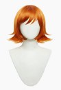 Peluca de Cosplay de Taimanin Asagi Igawa Sakura Peluca Corta Naranja