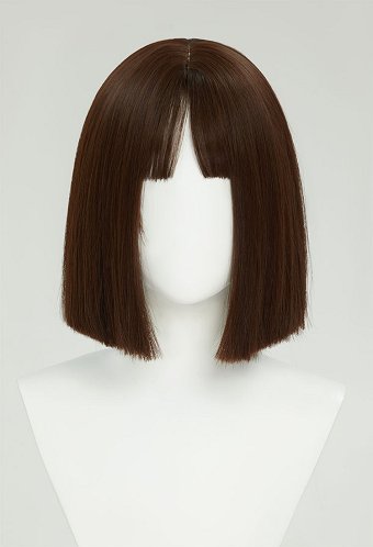 TADC Clown Girl Cosplay Wig Chocolate Color Short Straight Wig