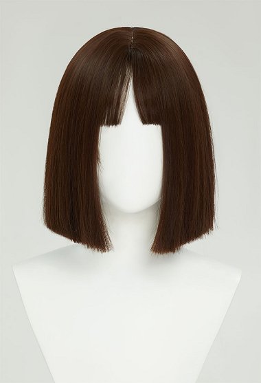 TADC Clown Girl Cosplay Wig Chocolate Color Short Straight Wig