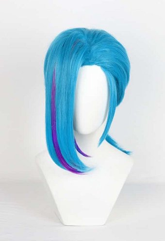 Cosplay Wig Blue Short Wig