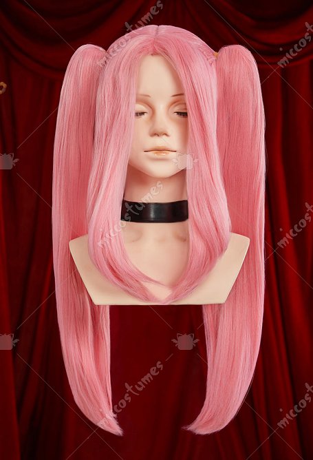 ZOMST Mizi Cosplay Wig Pink Twin Ponytail Wig