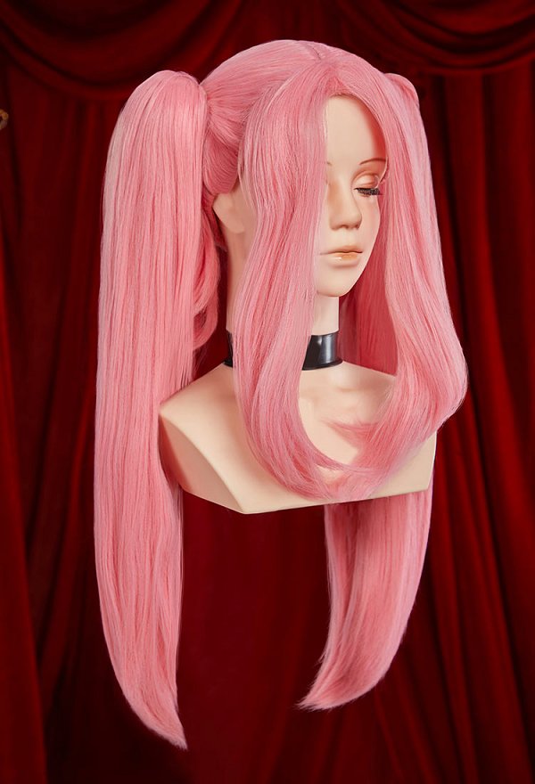 ZOMST Mizi Cosplay Wig Pink Twin Ponytail Wig