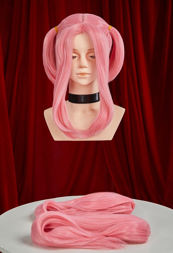 ZOMST Mizi Cosplay Wig Pink Twin Ponytail Wig