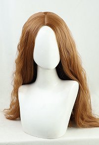 Wanda Vision Wanda Maximoff Scarlet Witch Cosplay Wig Brown Curly Wig