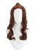 Belle Princess Cosplay Wig Brown Long Curly Wig