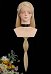 Barbara Dancing Princesses Genevieve Cosplay Perücke hellblond 70 cm lang geflochtene Spitze Perücke