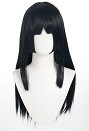Inquisitor Cosplay Wig Black Long Straight Wig with Bangs