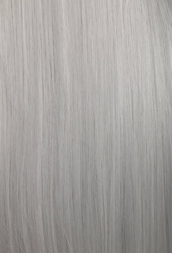Sister Nun Cosplay Wig Silver White Long Straight Wig with Bangs