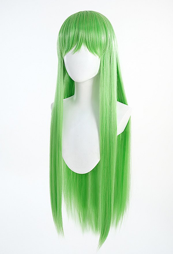 Code Giasu: Lelouch of the Rebellion C.C. Cosplay Wig Long Green Wig