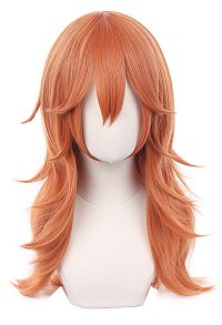Chainsaw Perruque de Cosplay  Angel Devil Wig Marron Orange