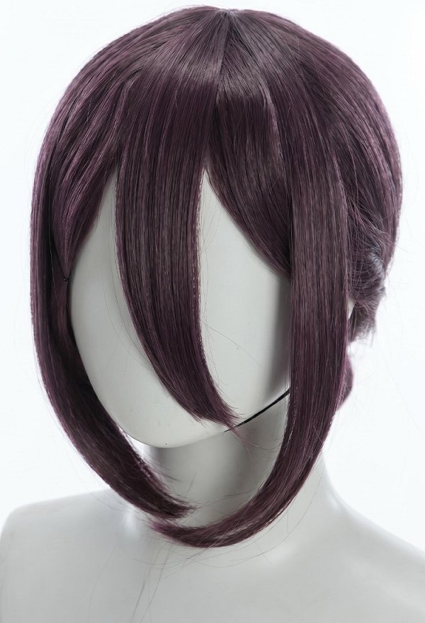 Chainsaw Reze Cosplay Wig Purple Short Wig