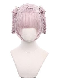 Call of the Night Nanakusa Nazuna Pink Braids Long Cosplay Wig