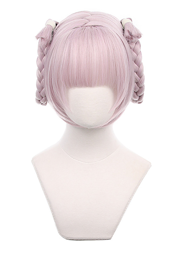 Larga Peluca Rosa Call of the Night Nanakusa Nazuna Cosplay