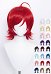 Short Wig with Bangs Multicolor Optional Cosplay Wig