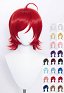 Short Wig with Bangs Multicolor Optional Cosplay Wig
