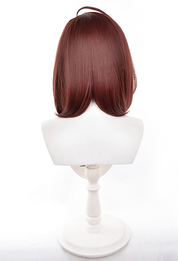 DDD Momo Ayase Cosplay Wig Short Reddish Brown Wig